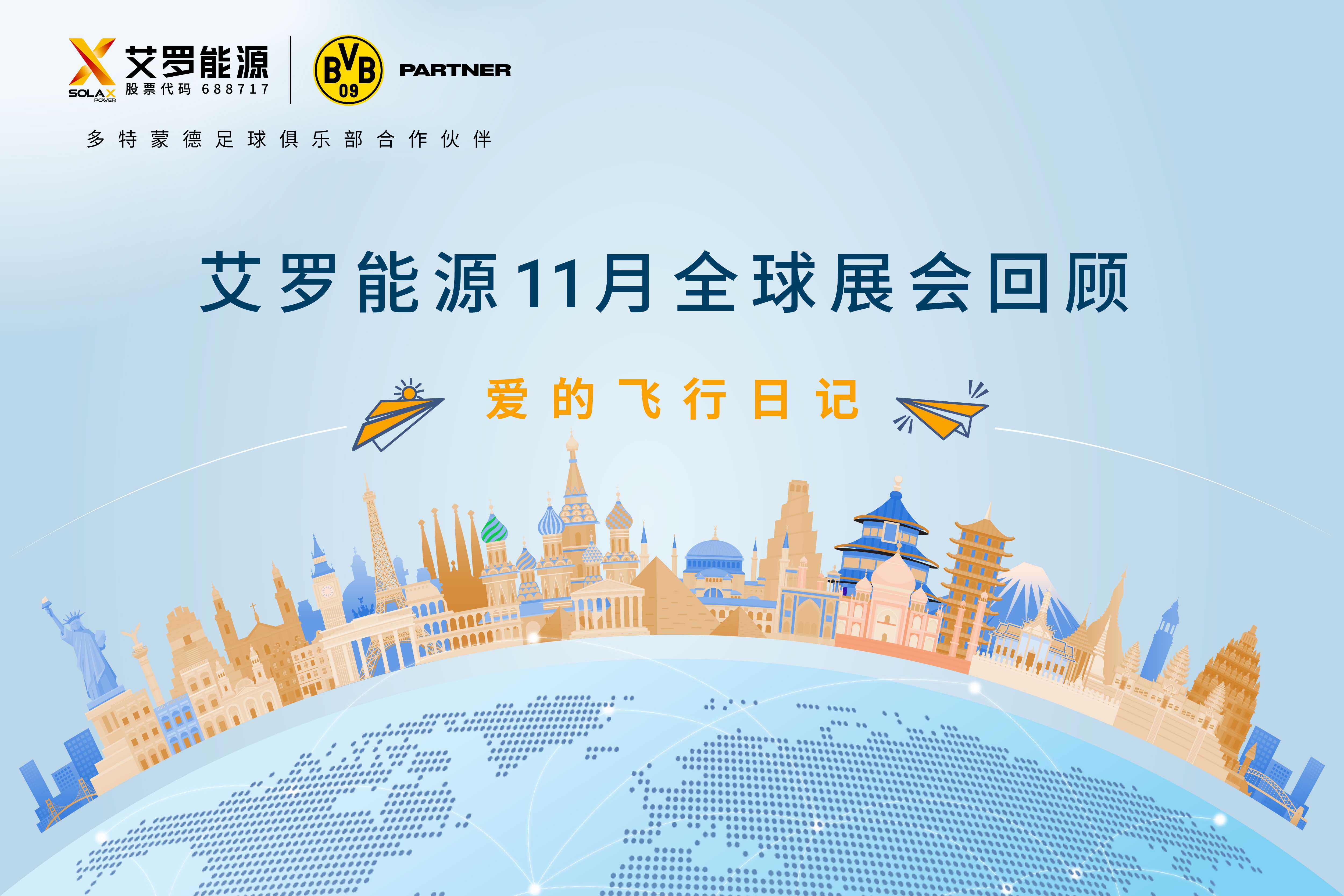 零碳之旅 | 球王会能源11月全球展会回顾
